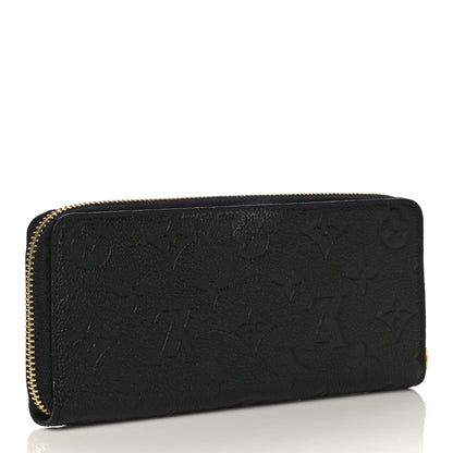 Louis Vuitton Empreinte Clemence Wallet Black 3 of 12