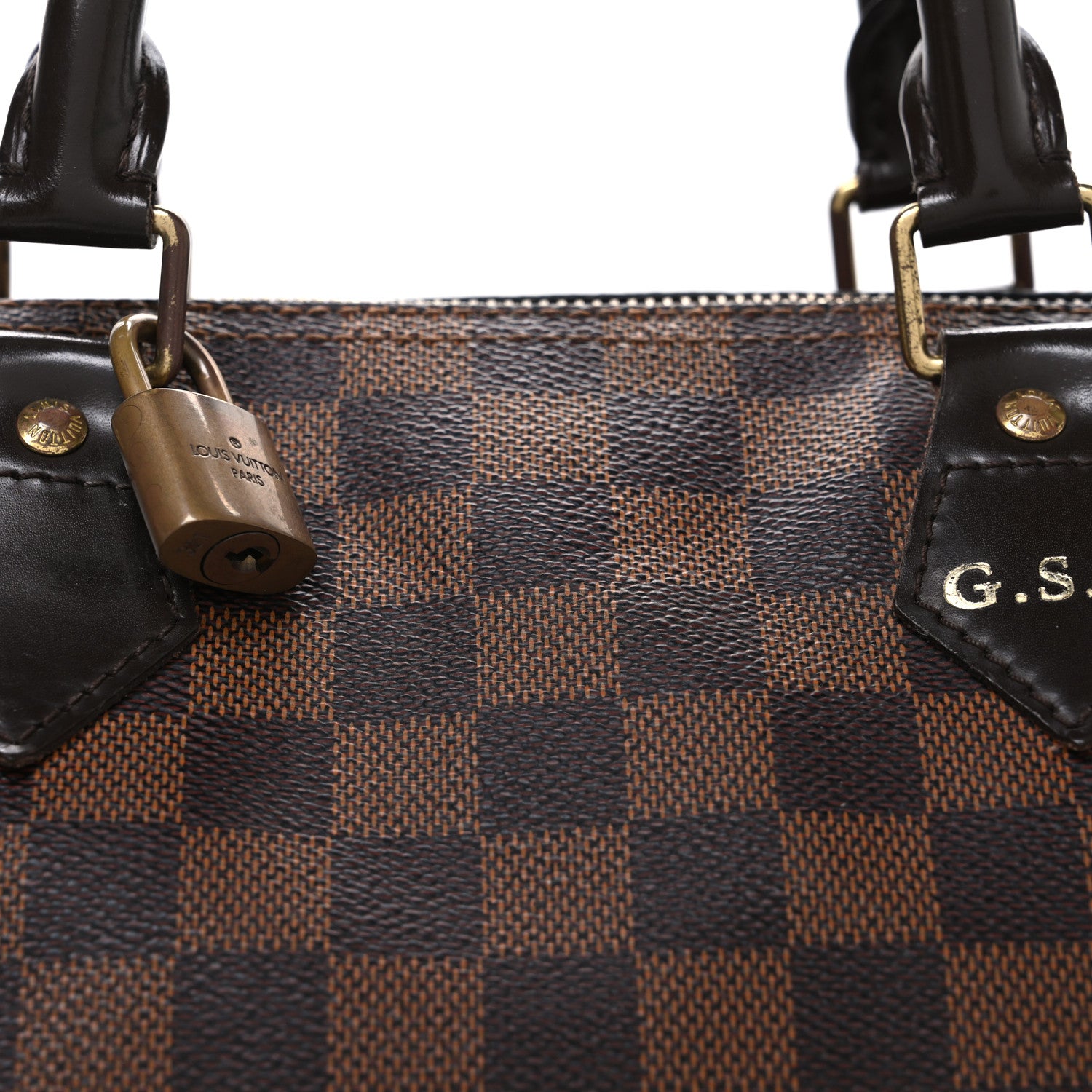 Louis Vuitton Damier Ebene Speedy 30 8 of 10