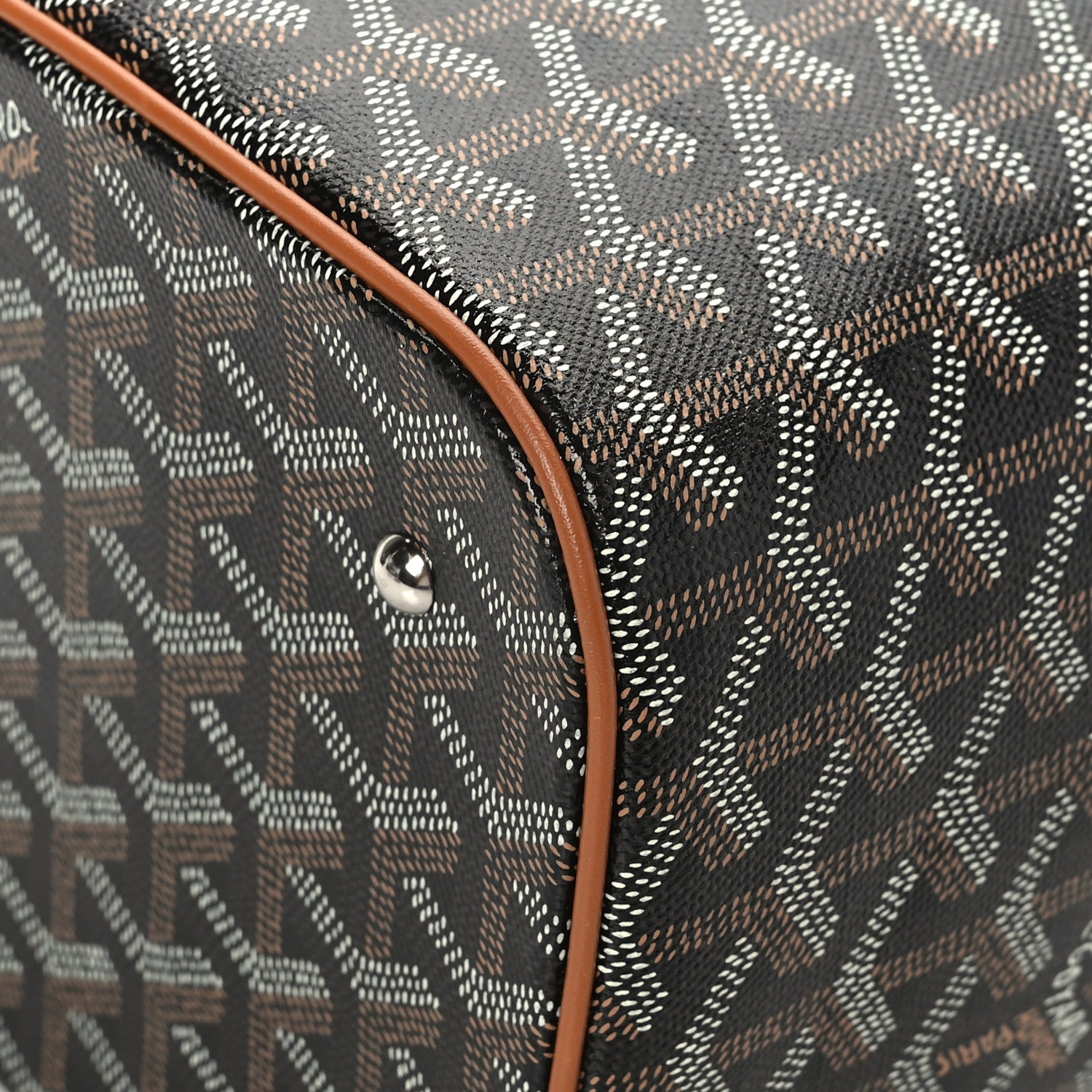 Goyard Goyardine Muse Vanity Case Black Gold 10 of 13