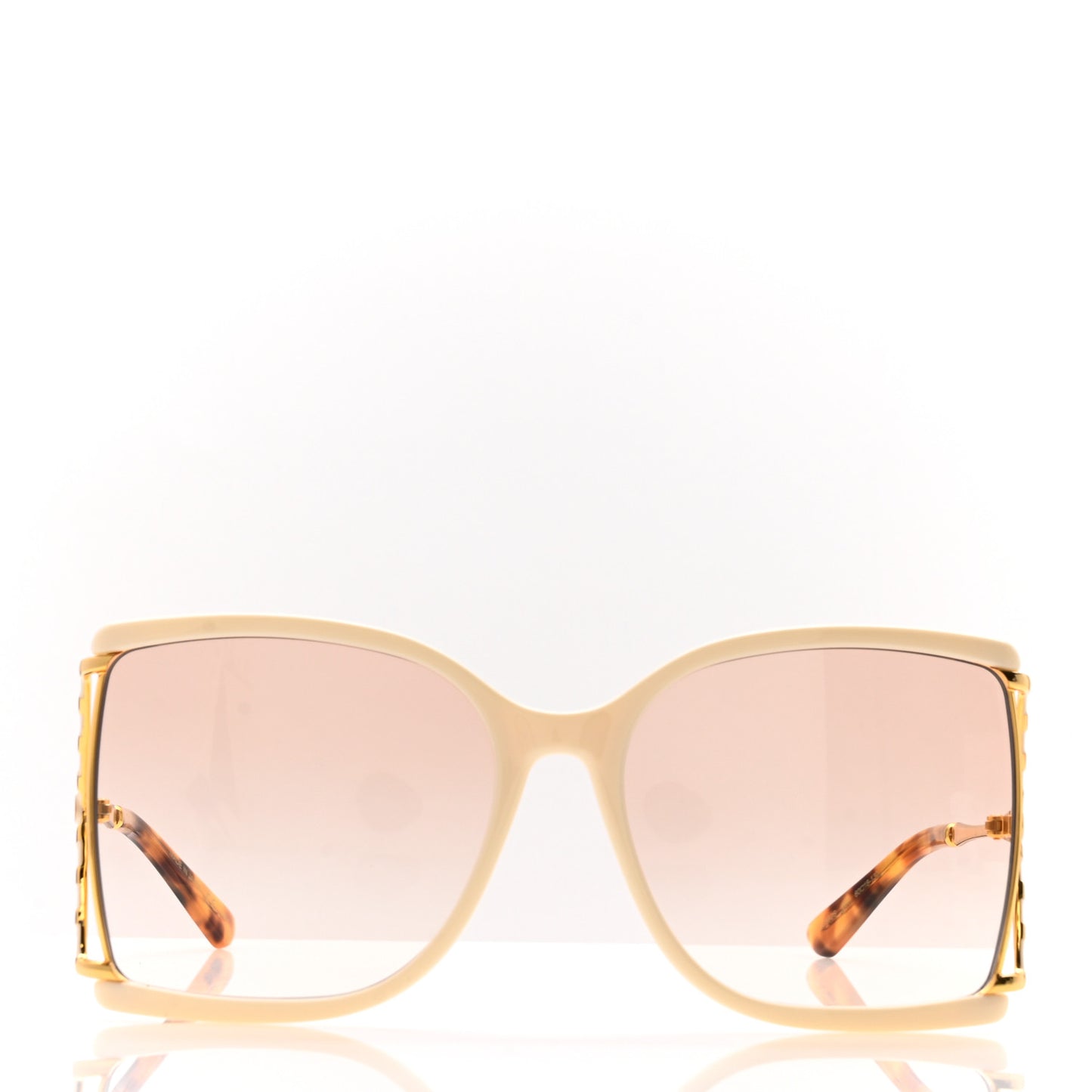 Metal Glasses GG0592S White Gold