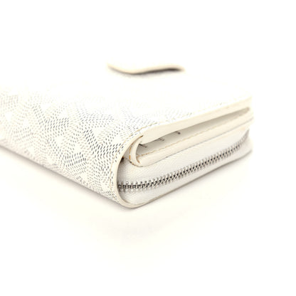 Goyard Goyardine Tuileries Wallet White 9 of 10