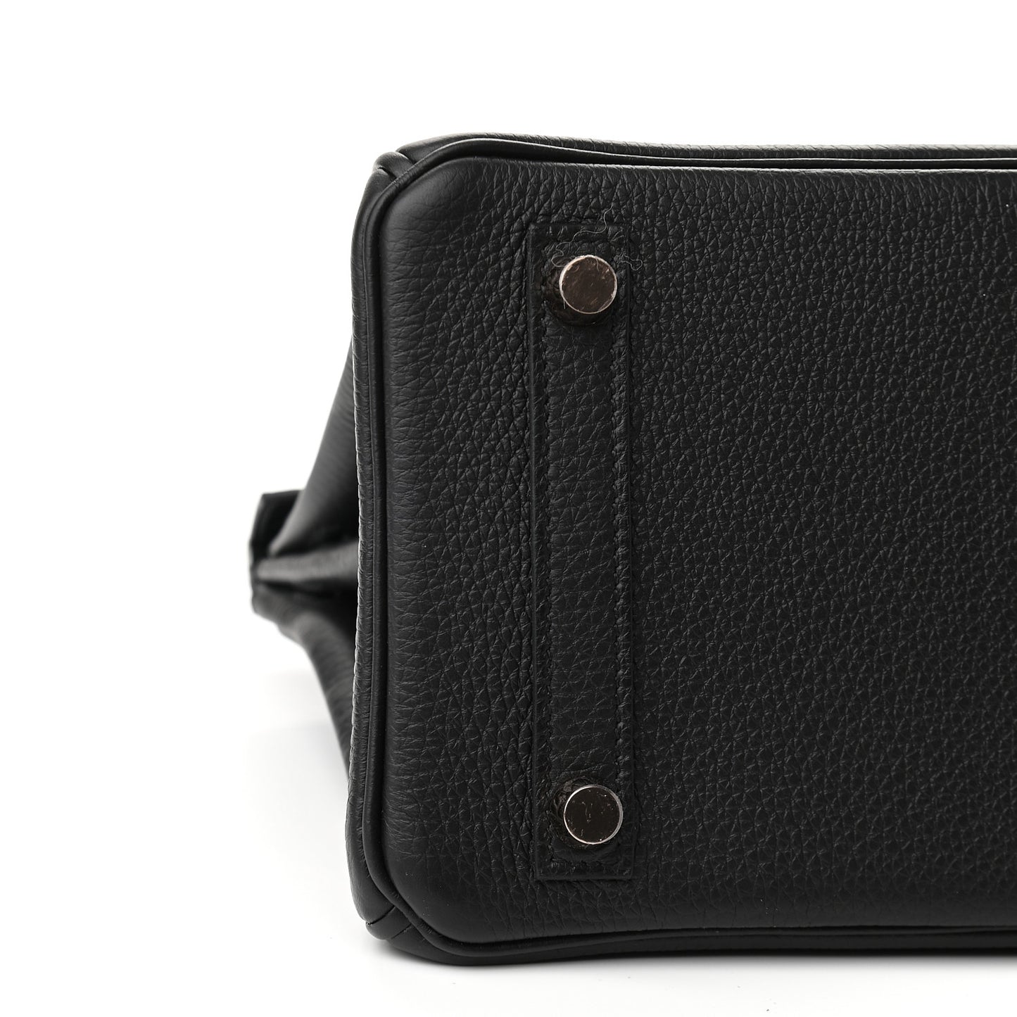 Togo Matte Alligator Birkin Touch 25 Black