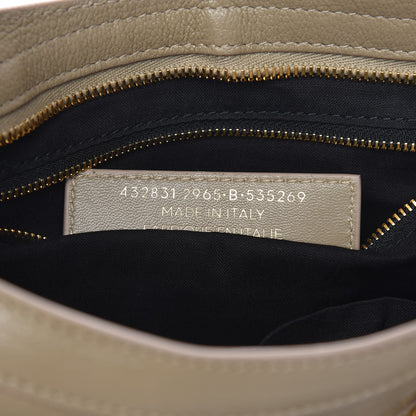 Balenciaga Chevre Gold Metallic Edge Hardware S City Beige Latte 7 of 10