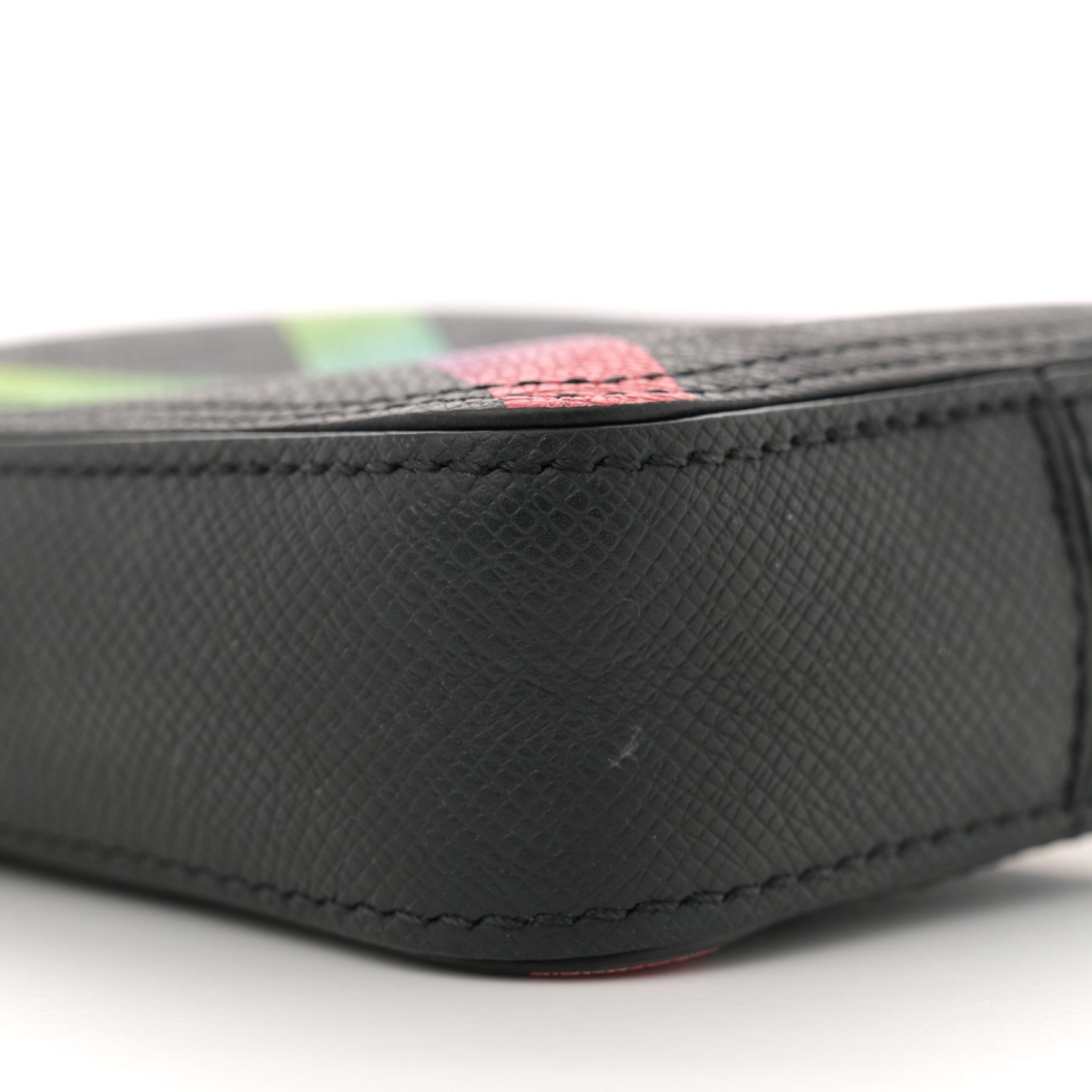 Louis Vuitton Taiga Rainbow Danube Messenger Black 9 of 10