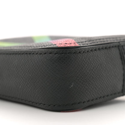Louis Vuitton Taiga Rainbow Danube Messenger Black 9 of 10
