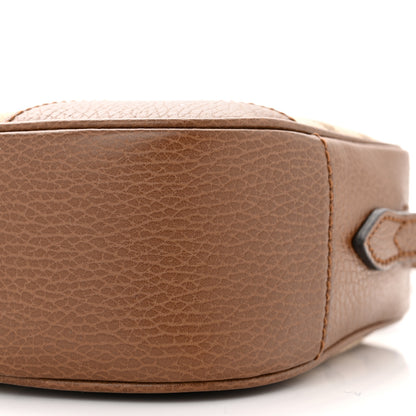 Gucci Monogram Mini Bree Messenger Bag Beige Tabacco 10 of 10