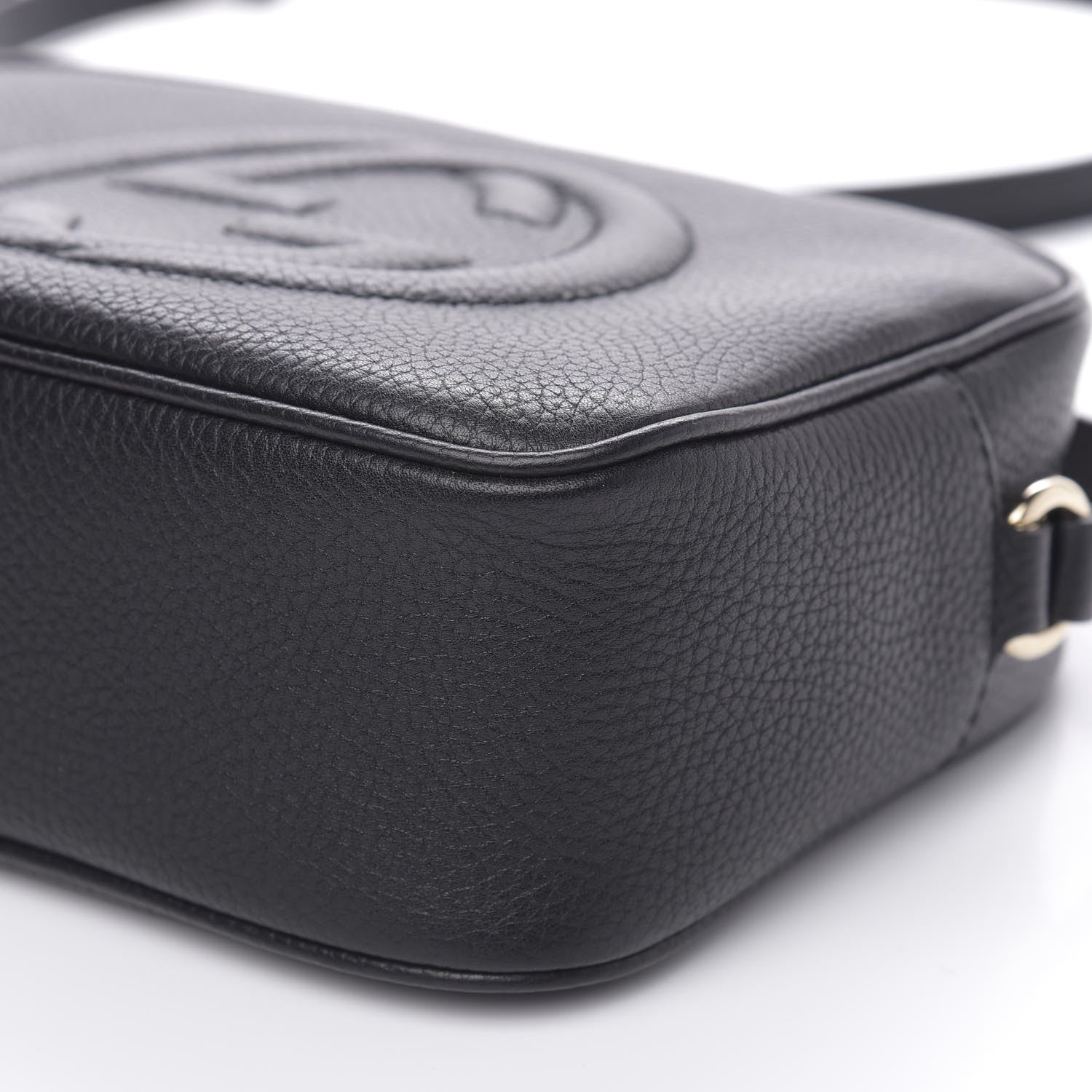 Gucci Pebbled Calfskin Small Soho Disco Bag Black 10 of 12