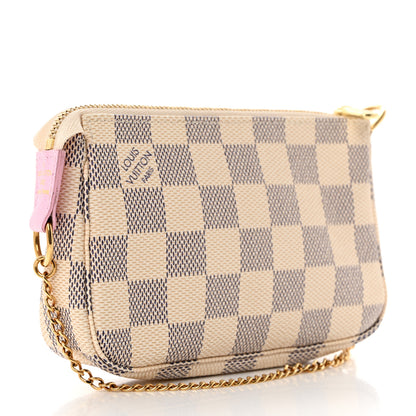 Louis Vuitton Damier Azur 2016 Christmas Animation Mini Pochette Accessories 3 of 7