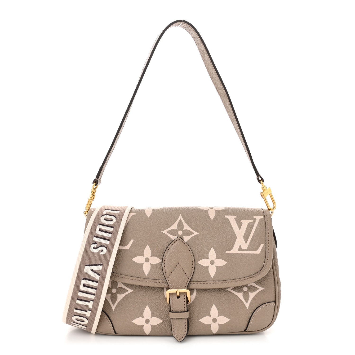 Louis Vuitton Empreinte Monogram Giant Diane Tourterelle Creme 1 of 9