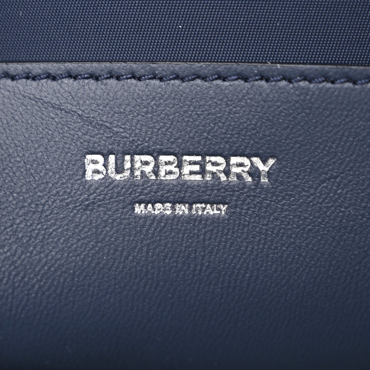 Burberry Calfskin Demin Check Small Lola Camera Bag Navy 6 of 10