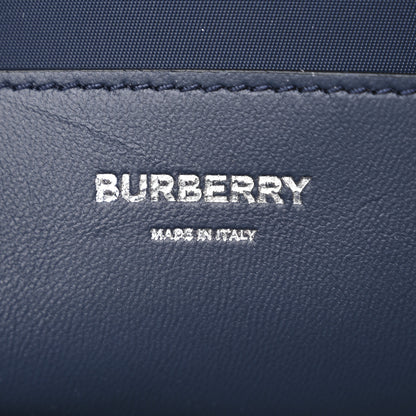 Burberry Calfskin Demin Check Small Lola Camera Bag Navy 6 of 10