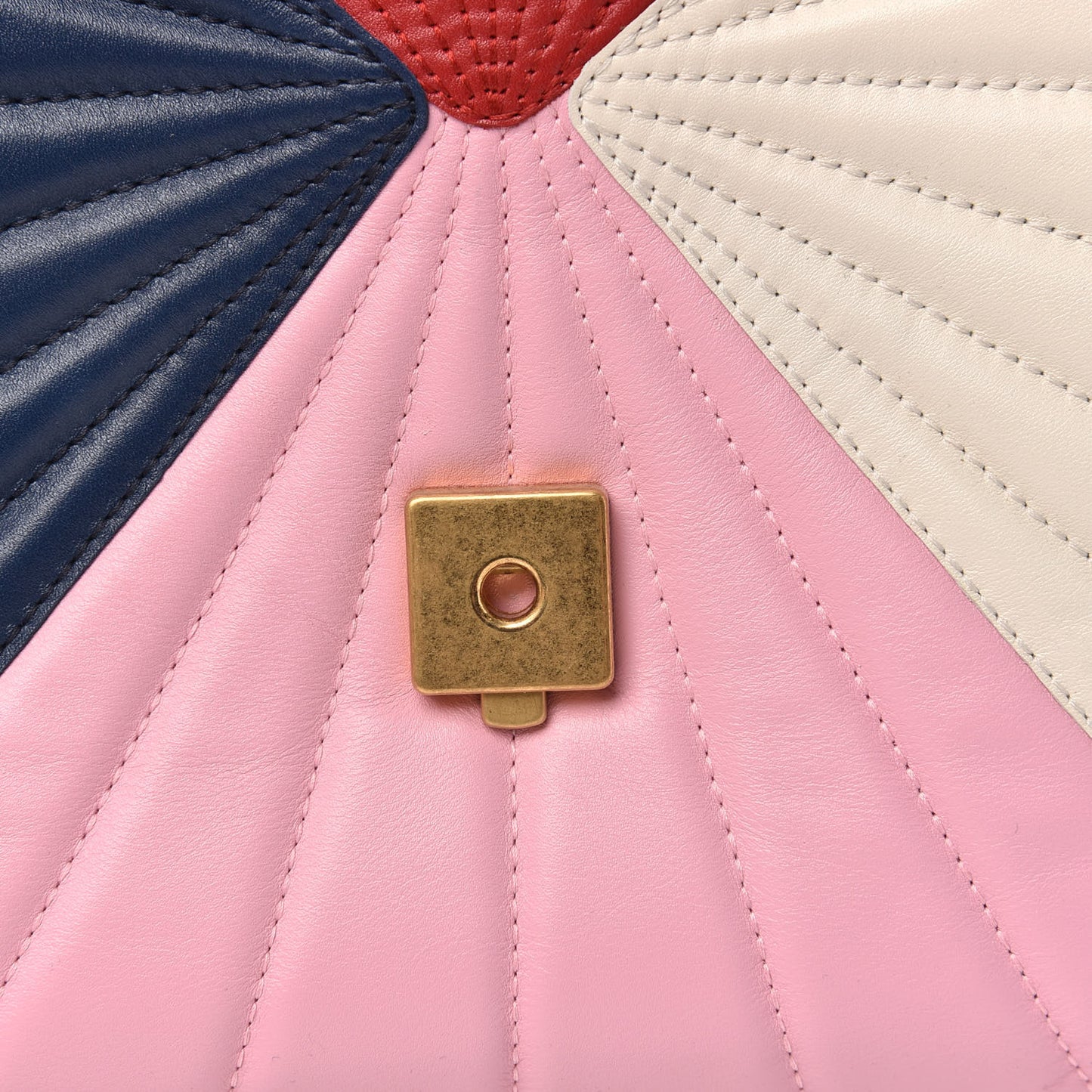 Calfskin Bamboo Trapuntata Queen Margaret Backpack Blue Agata Hibiscus Red Mystic White Sugar Pink