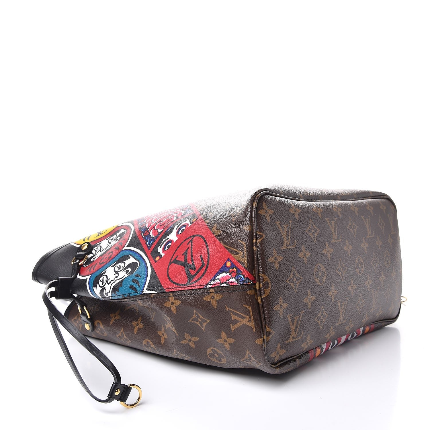 Louis Vuitton Monogram Kabuki Neverfull MM 4 of 9