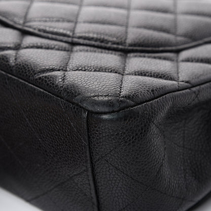 Chanel Caviar Quilted Maxi Double Flap Black 10 of 19