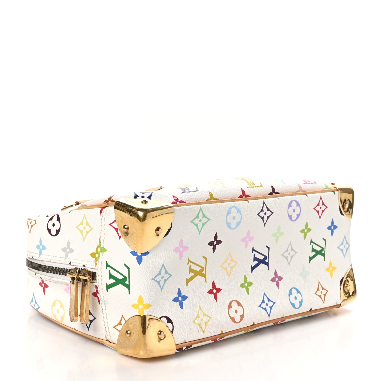 Louis Vuitton Monogram Multicolor Trouville White 4 of 10