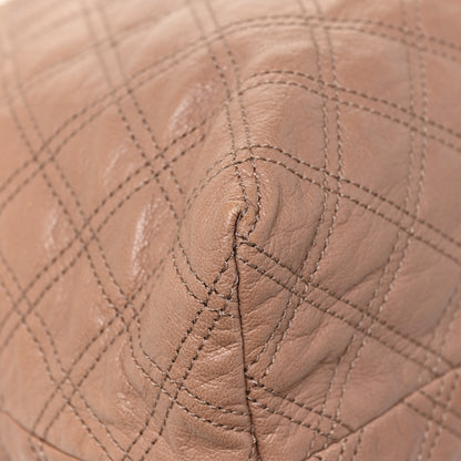 Marc Jacobs Calfskin Quilted Rio Satchel Tote Bag Brown 16 of 16