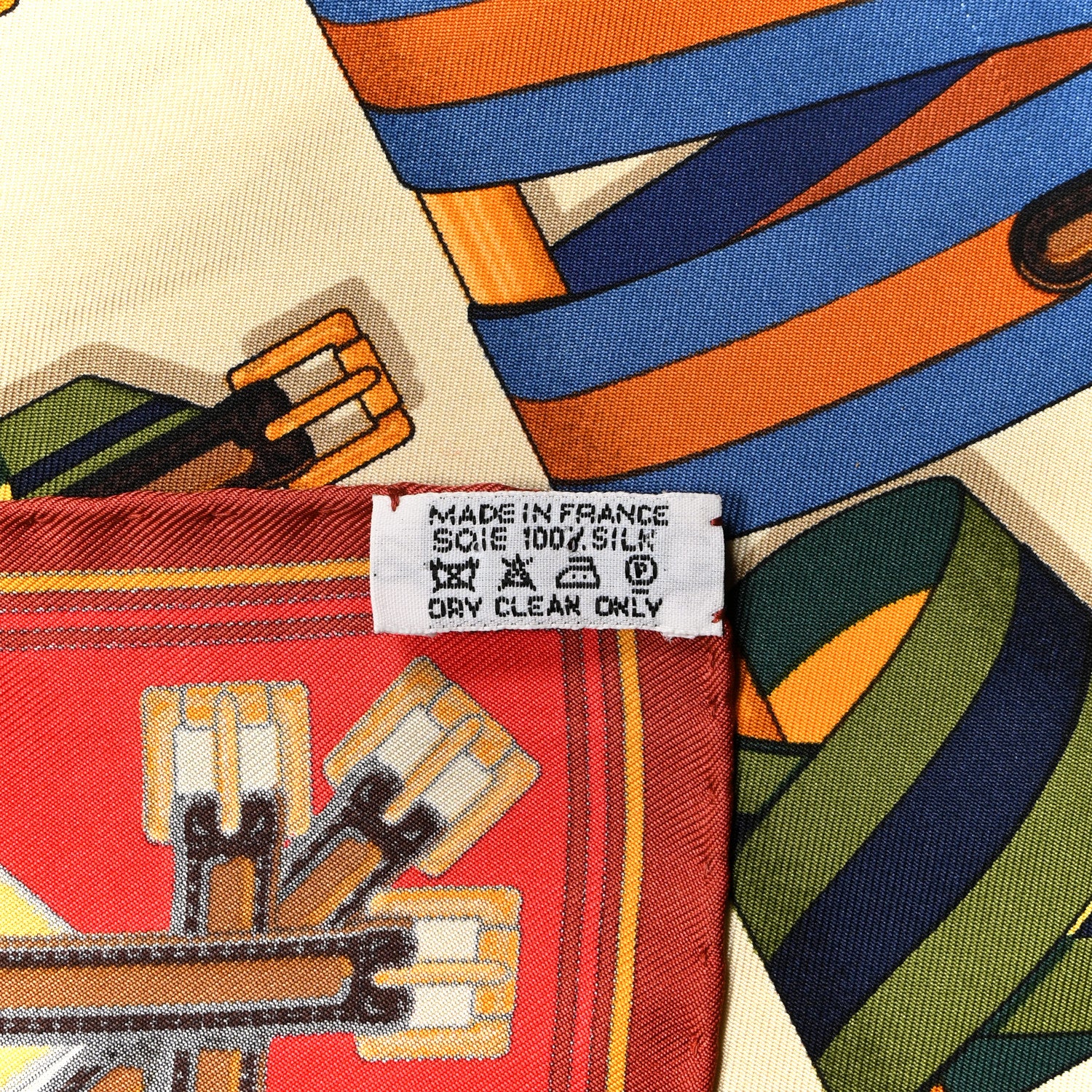 Hermes Silk Les Sangles Scarf 45 2 of 6