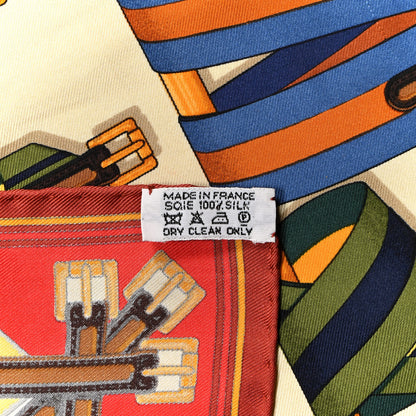 Hermes Silk Les Sangles Scarf 45 2 of 6