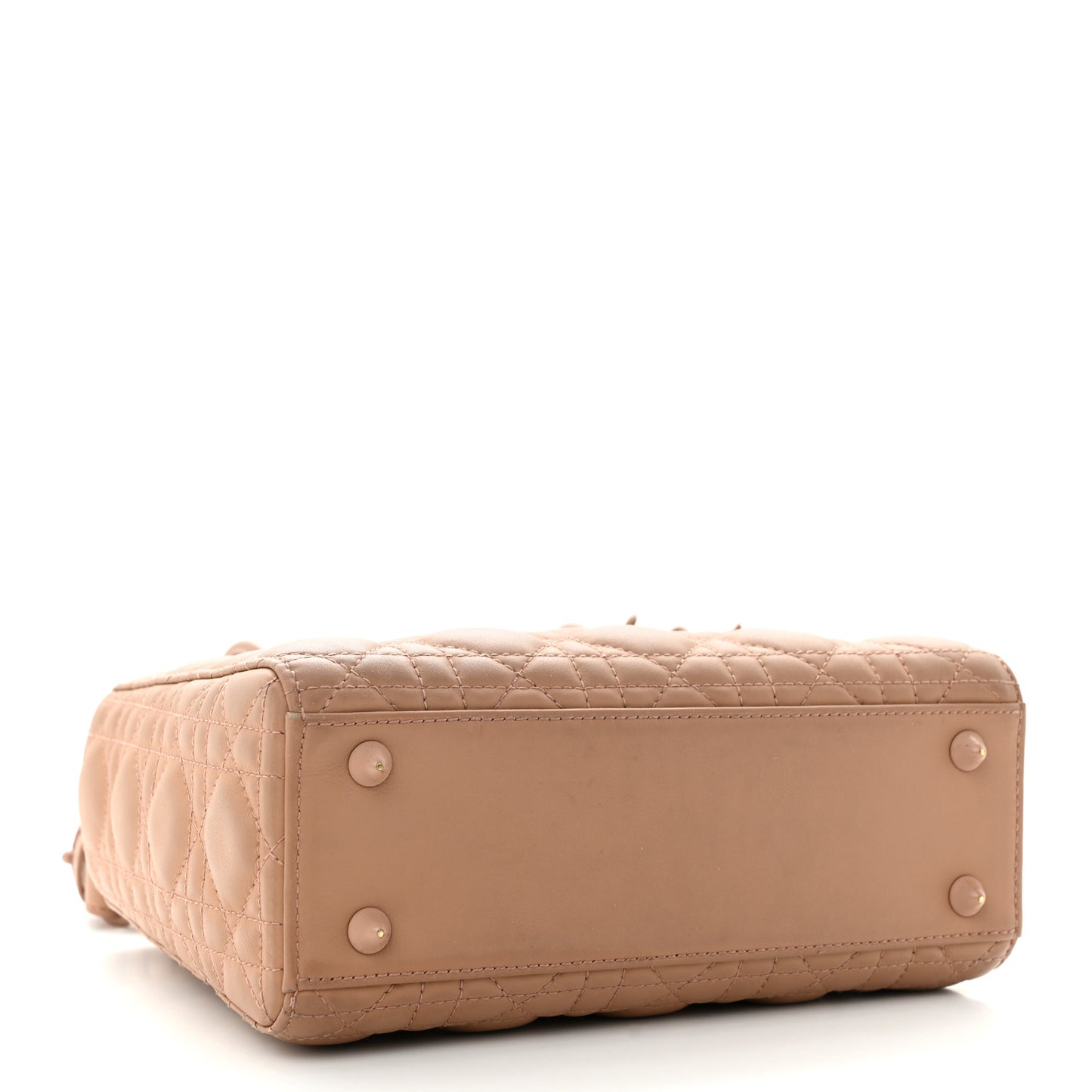 Ultra Matte Calfskin Cannage Small My ABCDior Lady Dior Beige