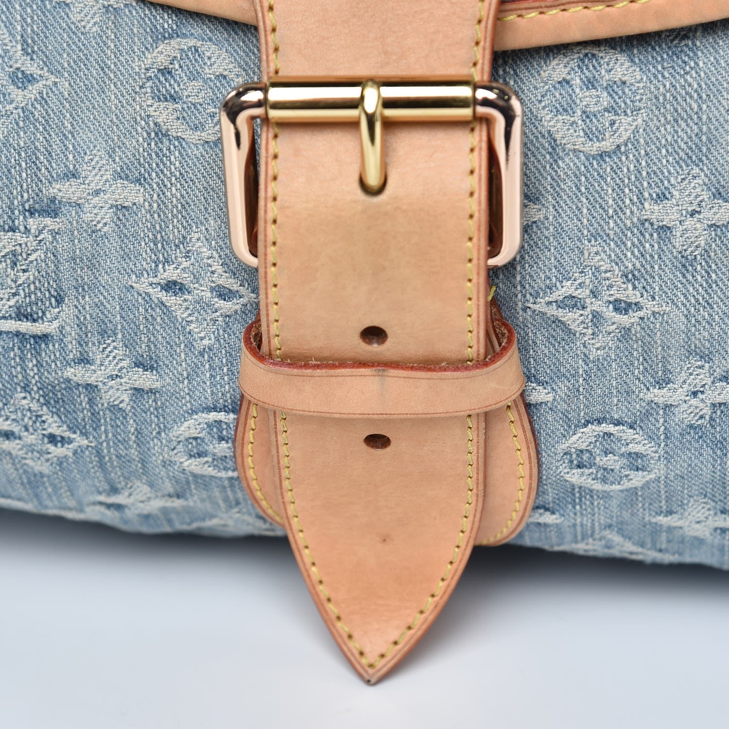 Louis Vuitton Denim Sunshine Messenger Blue 9 of 13