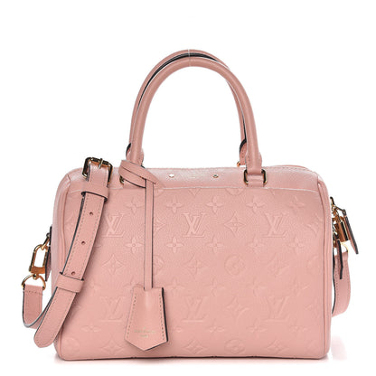 Louis Vuitton Empreinte Speedy Bandouliere 25 NM Rose Poudre 1 of 15