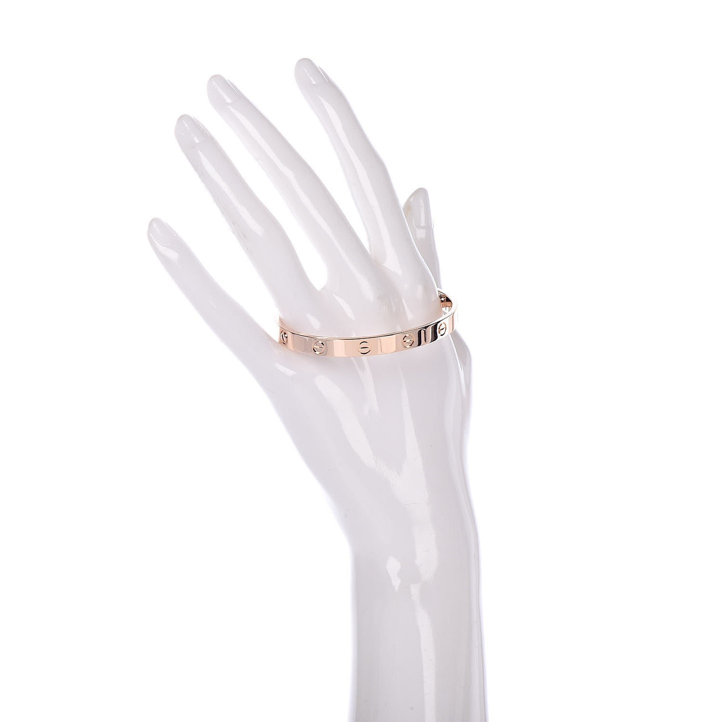 18K Pink Gold LOVE Bracelet 17