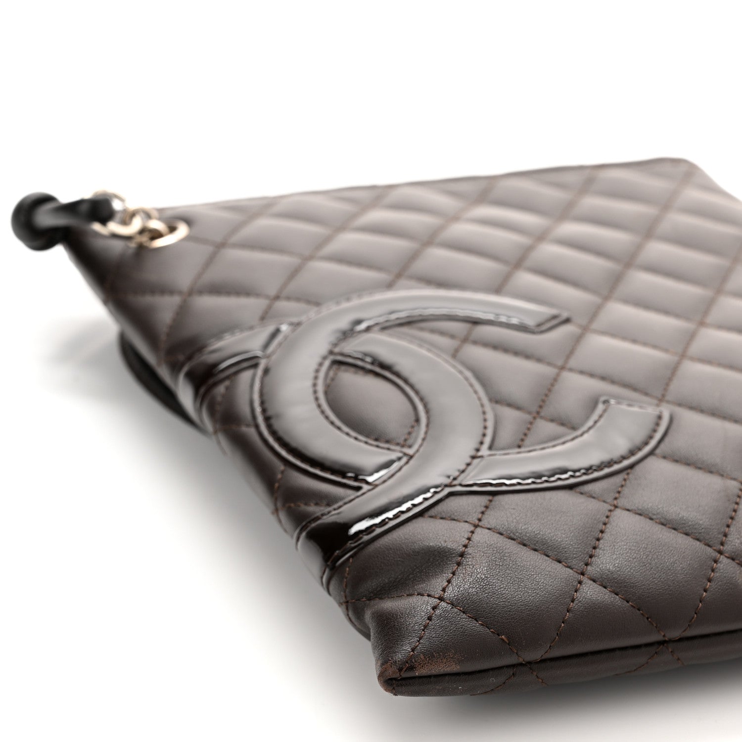 Chanel Calfskin Cambon Flat Messenger Brown 8 of 12