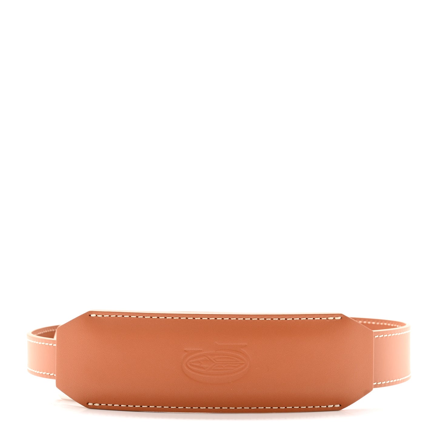 Calfskin Shoulder Strap Gold