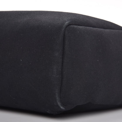 Hermes Toile Vache Calfskin Herbag 30 PM Backpack Black 10 of 10