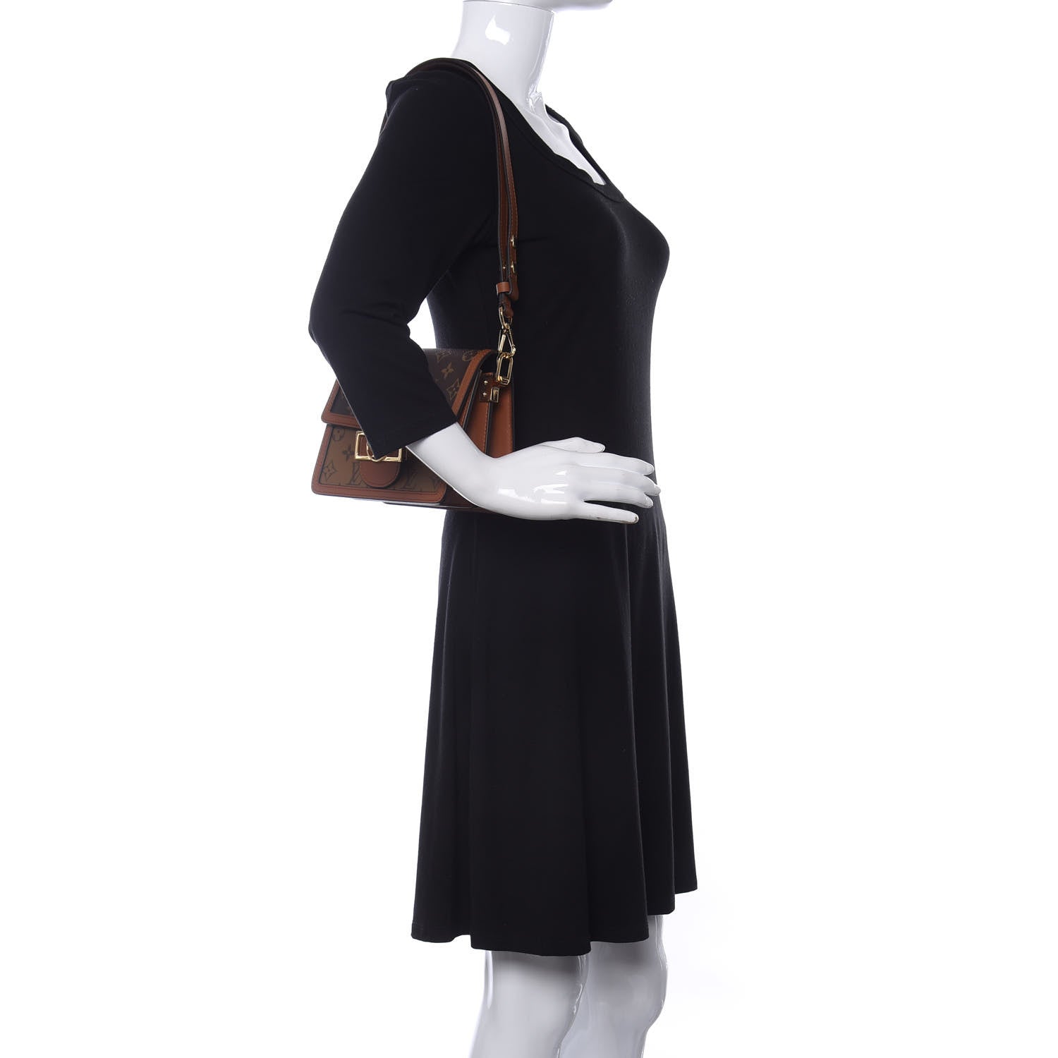 Louis Vuitton Reverse Monogram Dauphine Mini 2 of 9