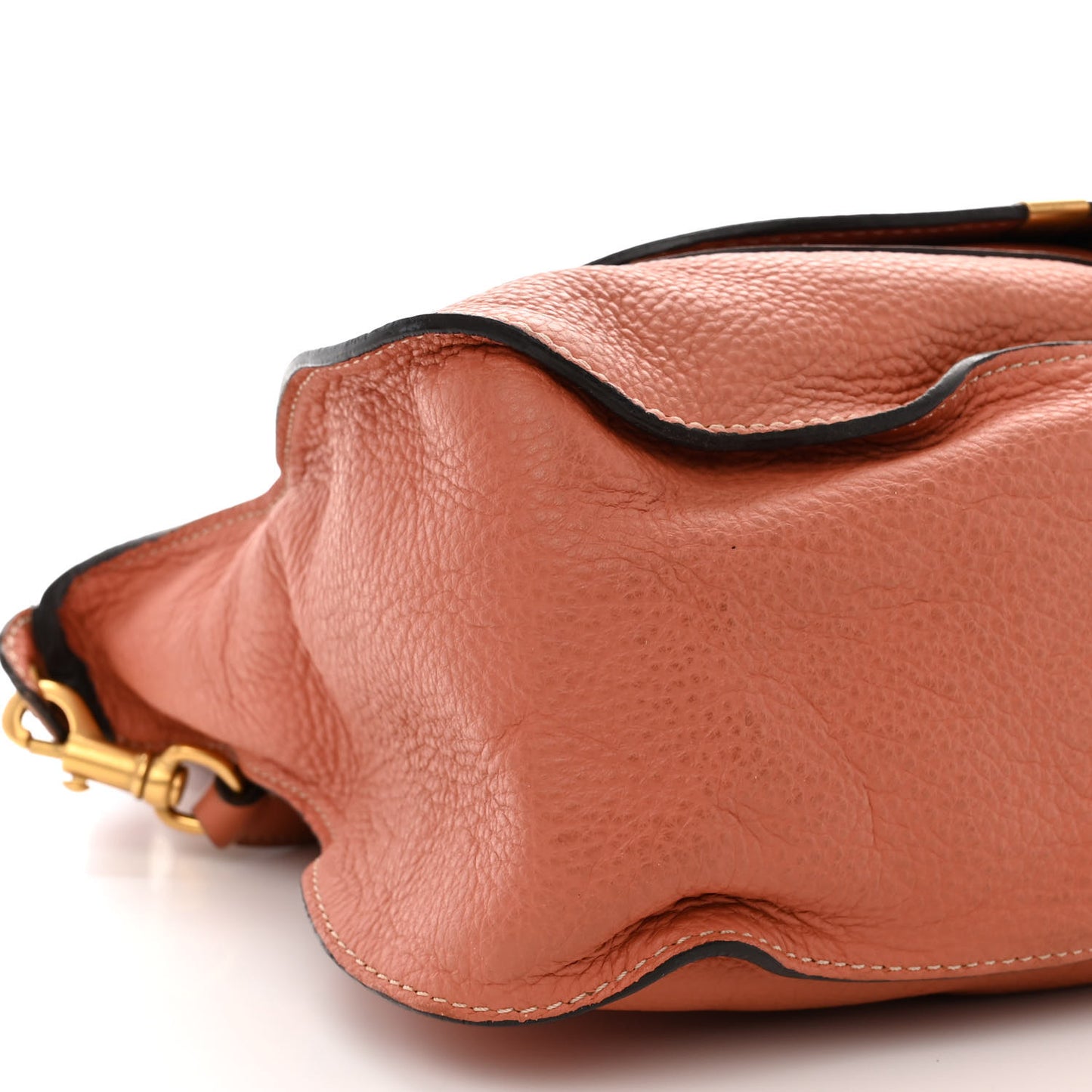 Calfskin Small Marcie Satchel Maple Leaf