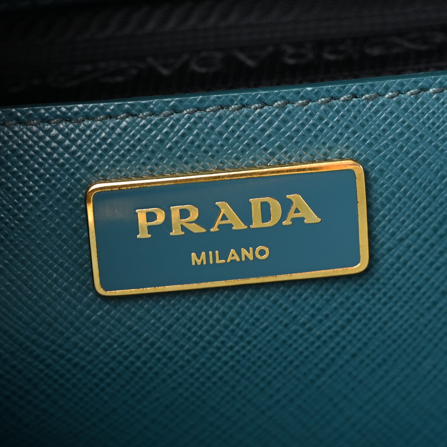 Prada Saffiano Medium Galleria Double Zip Tote Ottanio 5 of 12