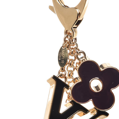 Louis Vuitton Fleur De Monogram Bag Charm Dore 3 of 3