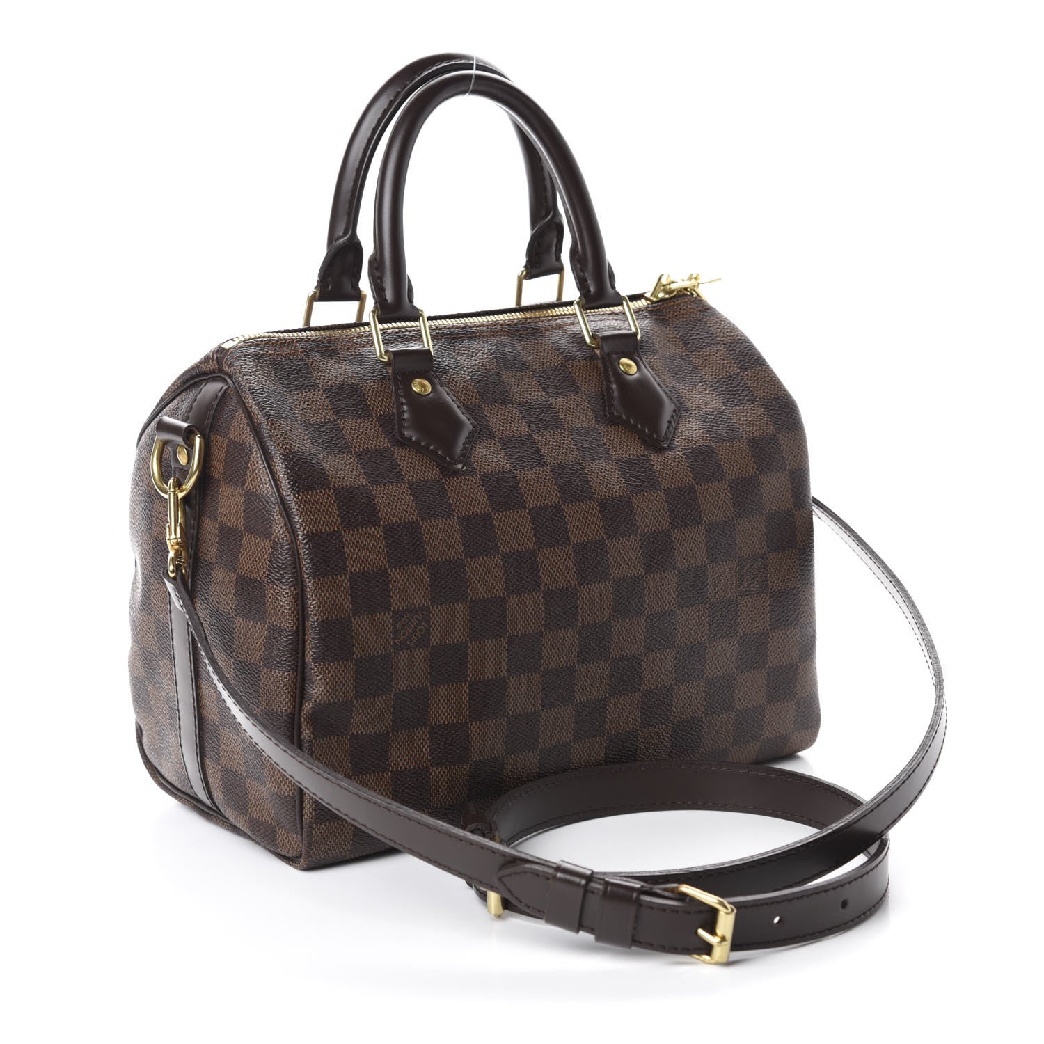 Louis Vuitton Damier Ebene Speedy Bandouliere 25 3 of 10