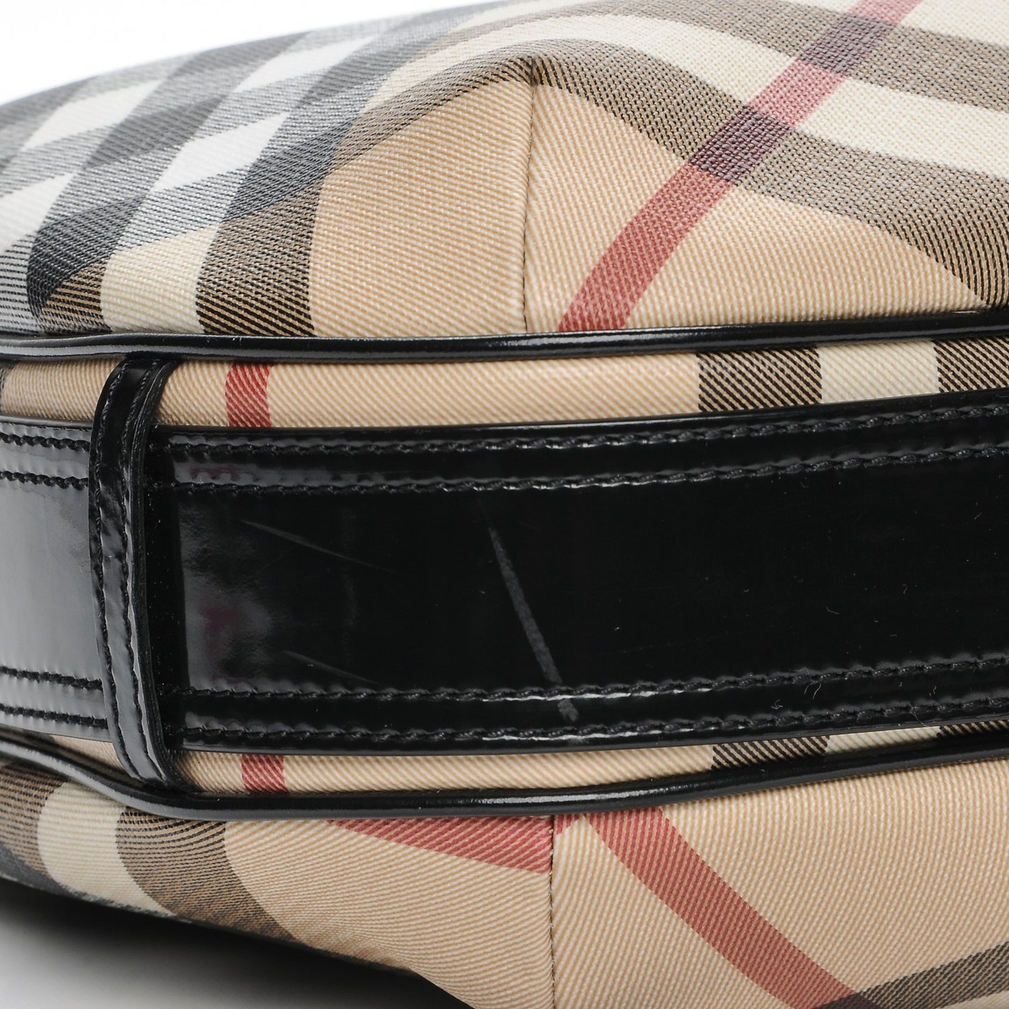 Supernova Check Medium Barton Hobo Black
