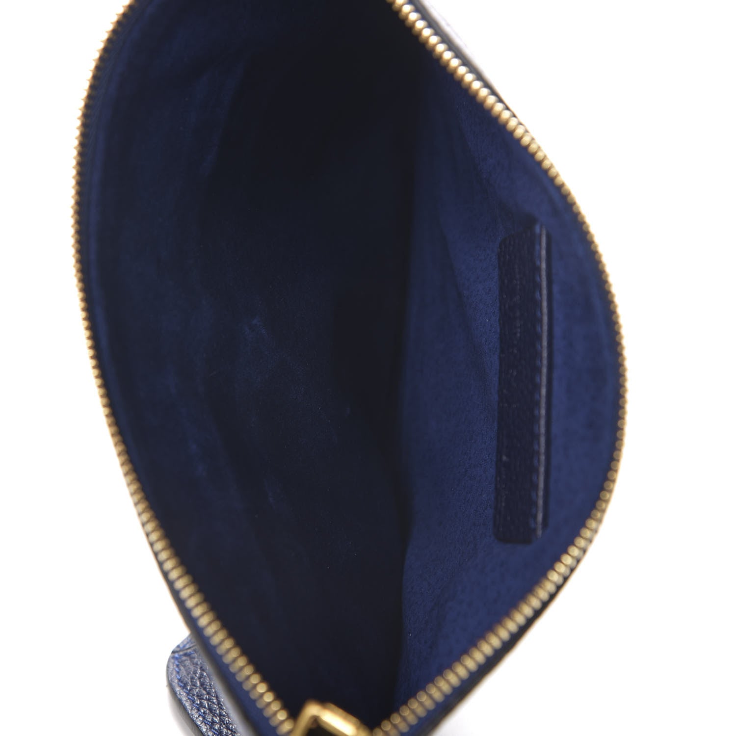 Alexander McQueen Calfskin Zipped Pouch Navy 4 of 7