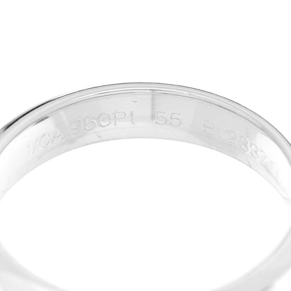 Van Cleef & Arpels Platinum Diamond Toujours Etoiles Wedding Band Ring 55 7.25 4 of 5