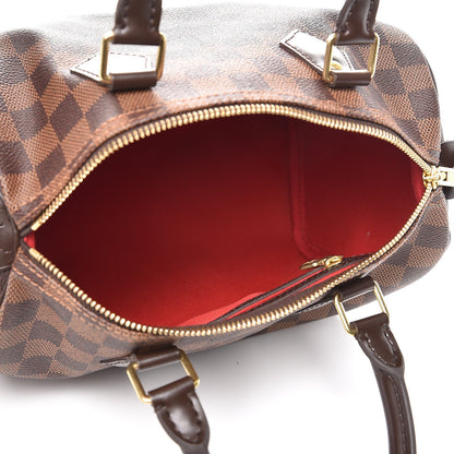 Louis Vuitton Damier Ebene Speedy 25 6 of 9