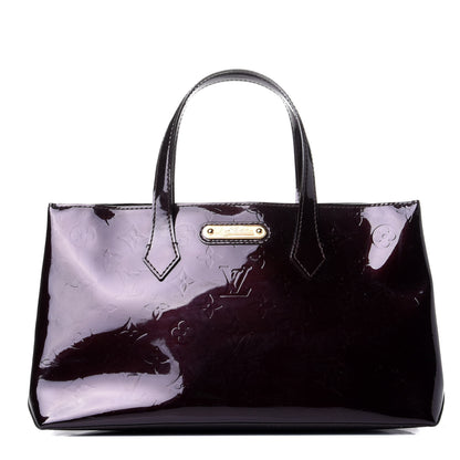 Louis Vuitton Vernis Wilshire PM Amarante 1 of 9