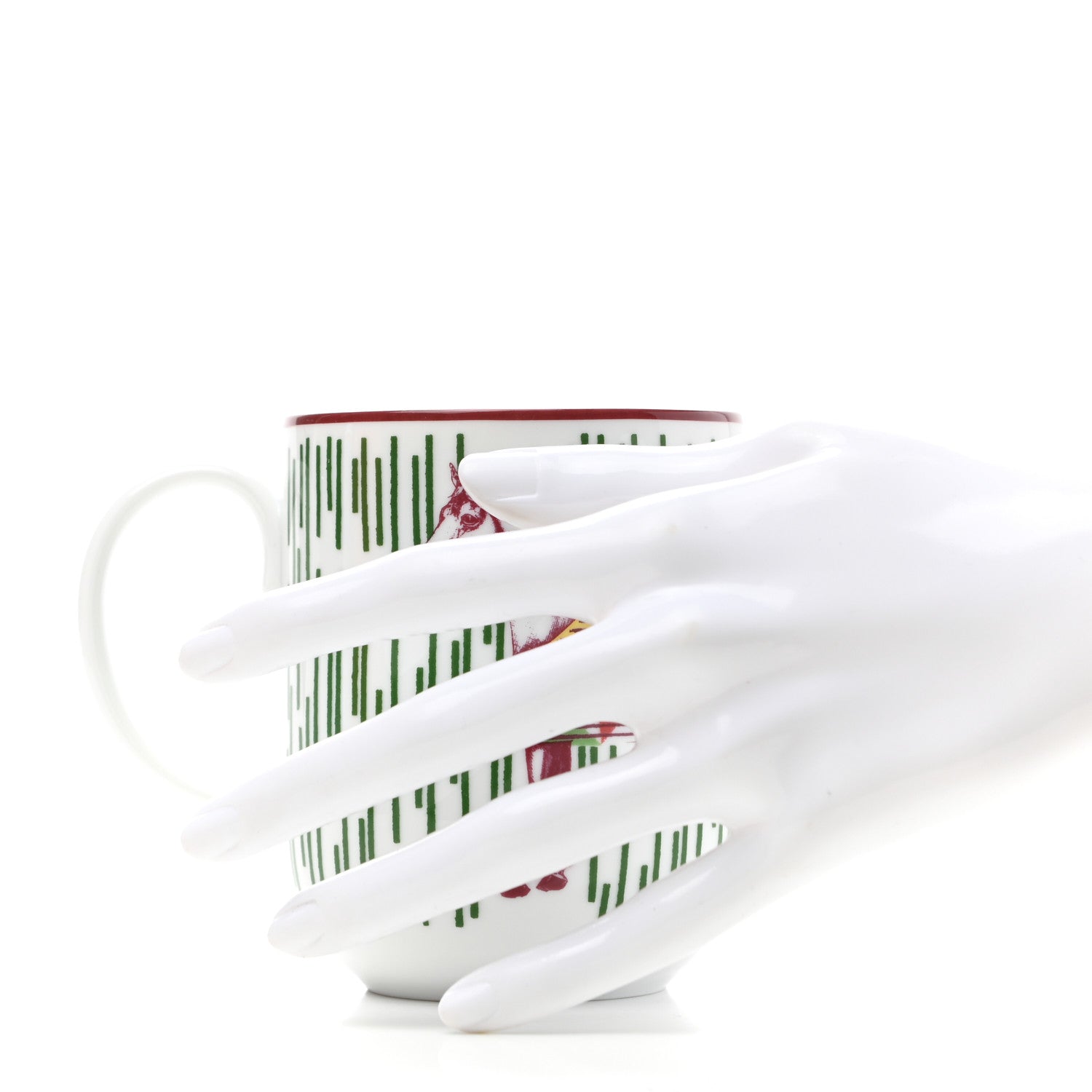 Hermes Porcelain Hippomobile Mug 2 of 6