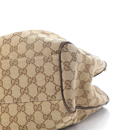 Gucci Monogram Medium Sukey Tote Dark Brown 10 of 14