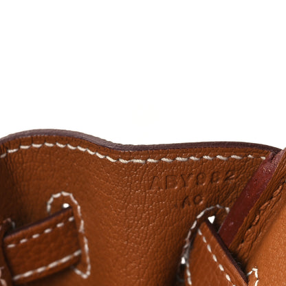 Hermes Togo Birkin 25 Gold 8 of 11