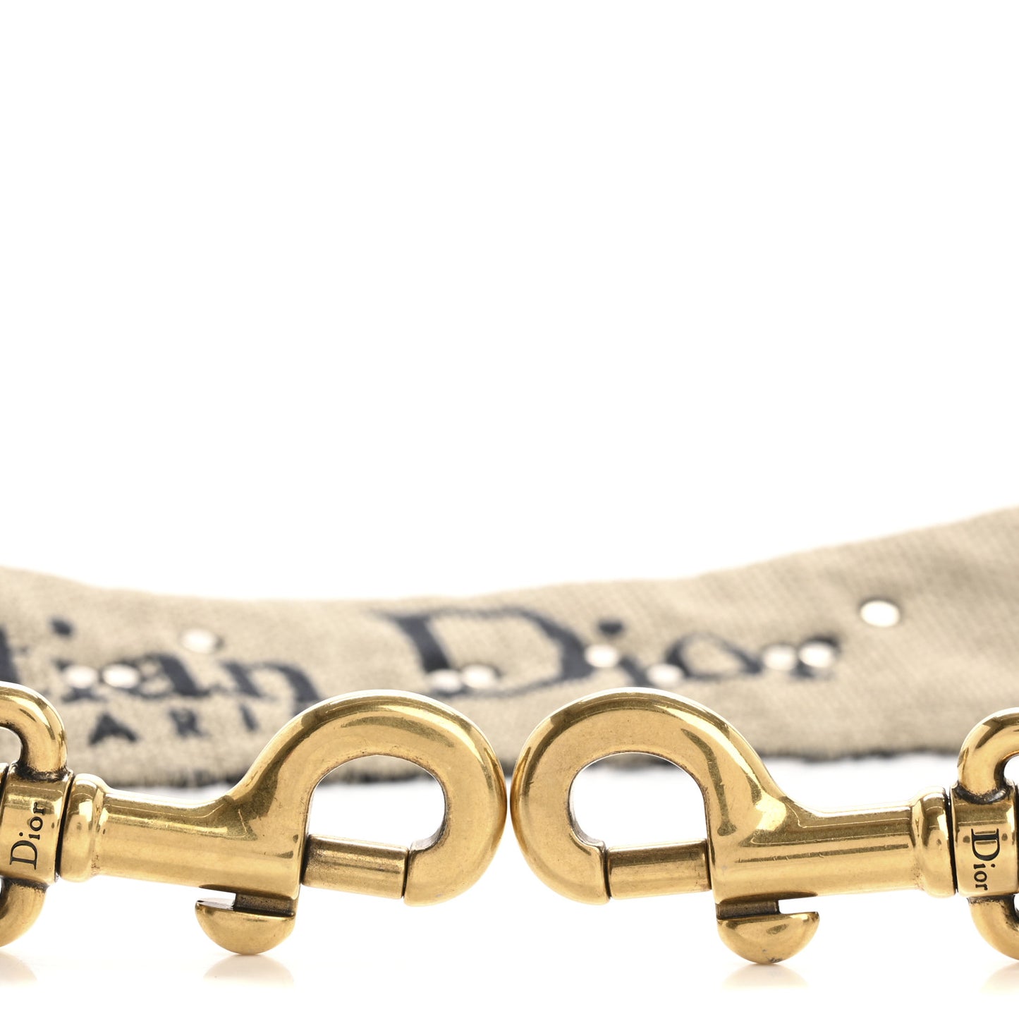 Oblique Studded Shoulder Strap Blue