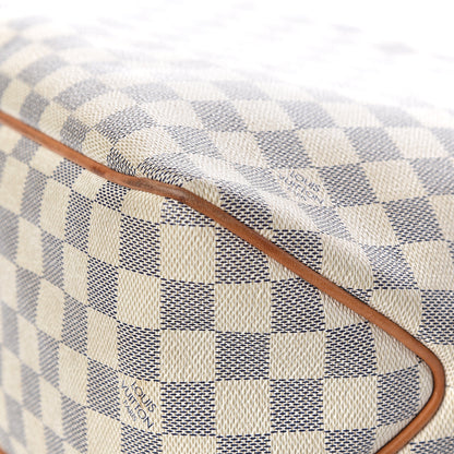 Louis Vuitton Damier Azur Delightful MM Pink 16 of 18
