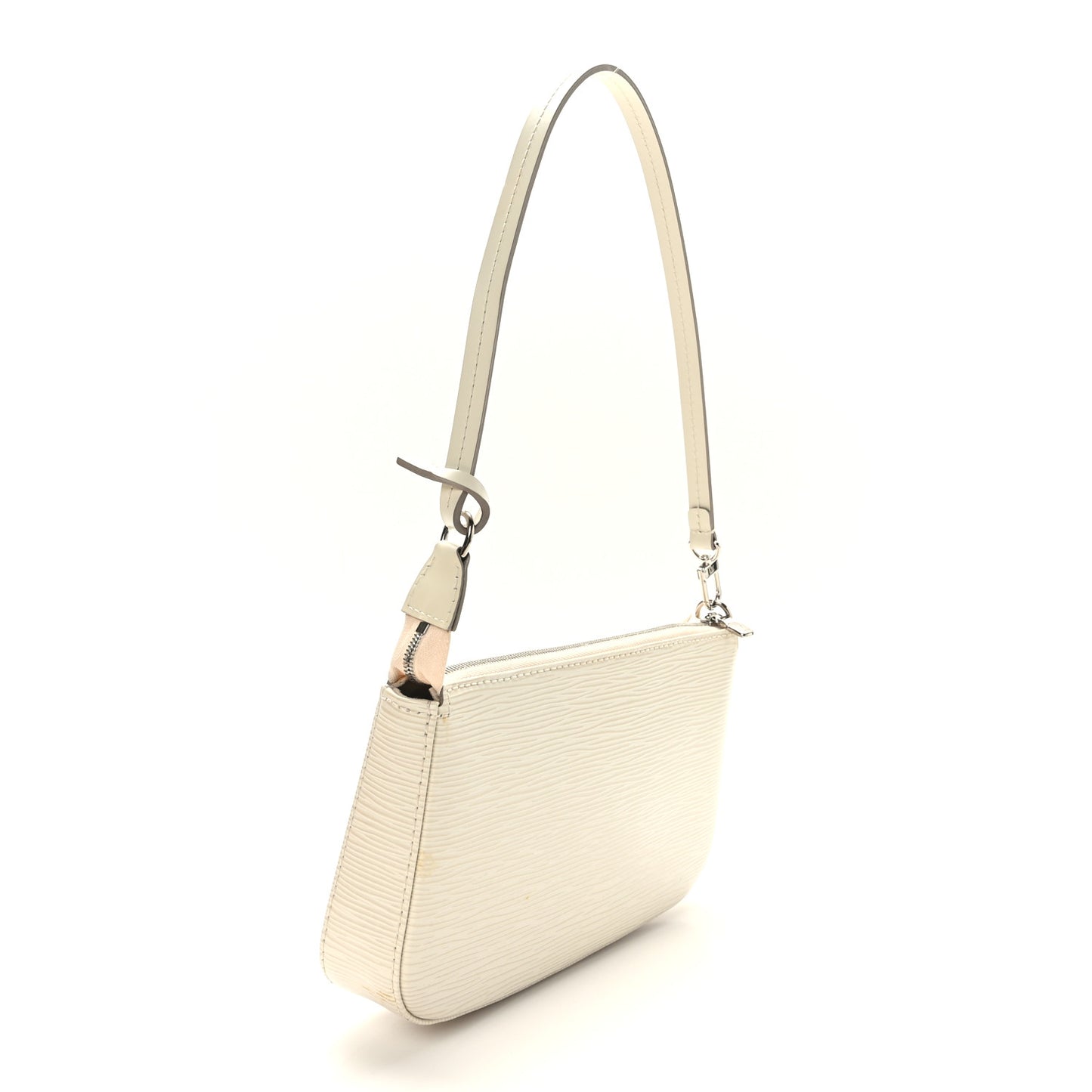 Epi Pochette Accessories NM Ivory