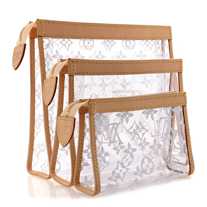 Louis Vuitton PVC Monogram Trio Poche Toilette 4 of 11