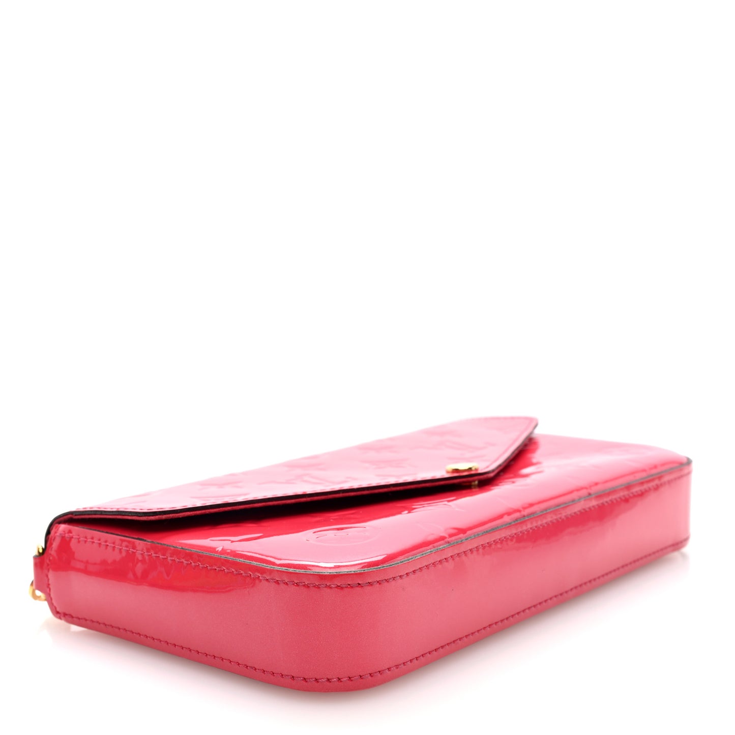 Vernis Felicie Pochette Chain Wallet Hot Pink