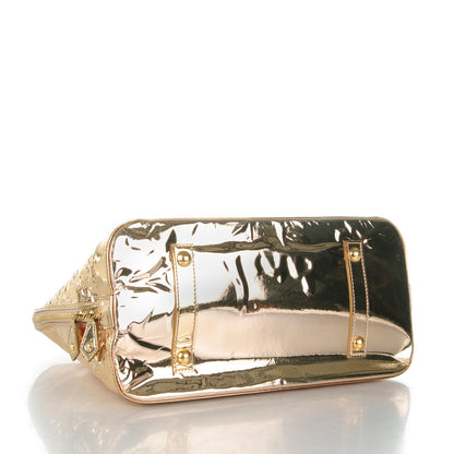 Louis Vuitton Monogram Miroir Alma MM Gold 4 of 11