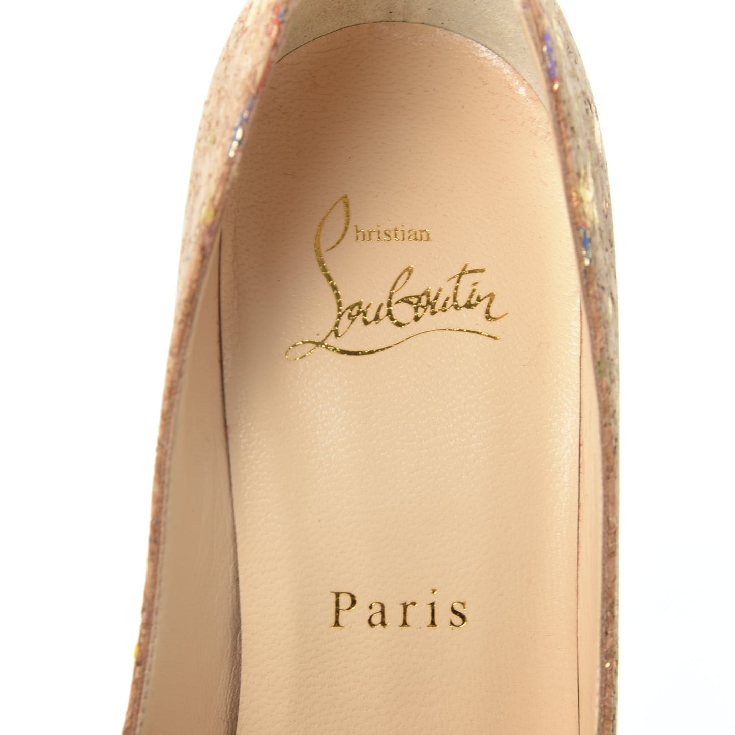 Liege Lame Decoltish 100 Pumps 37 Multicolor