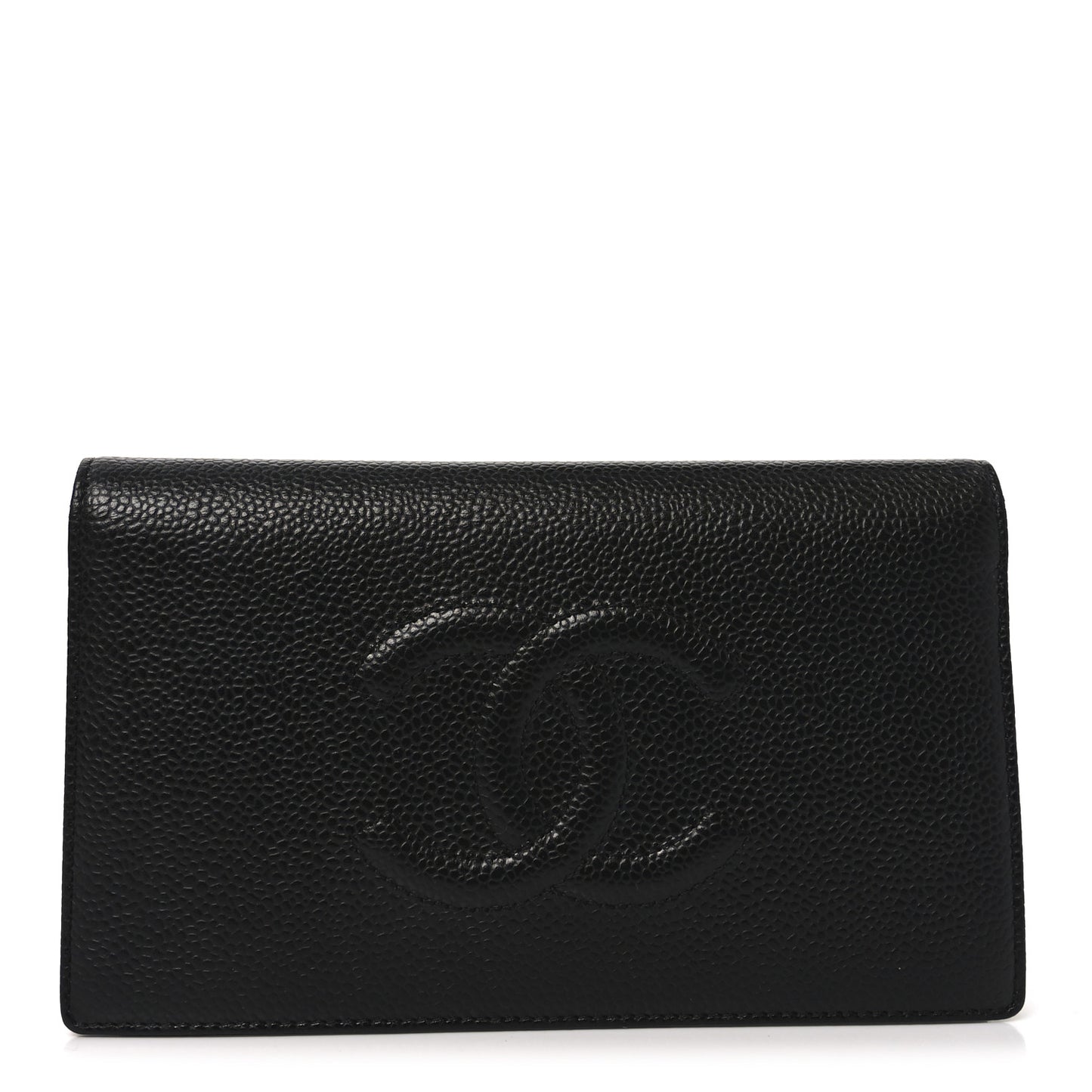 Caviar Timeless CC Yen Wallet Black